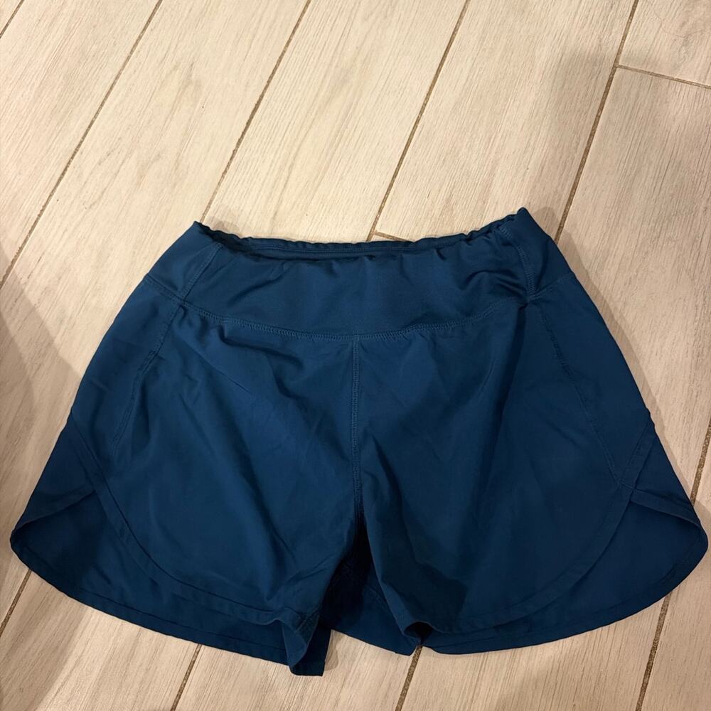 Reel Legends Blue Athletic Running Shorts Size S
